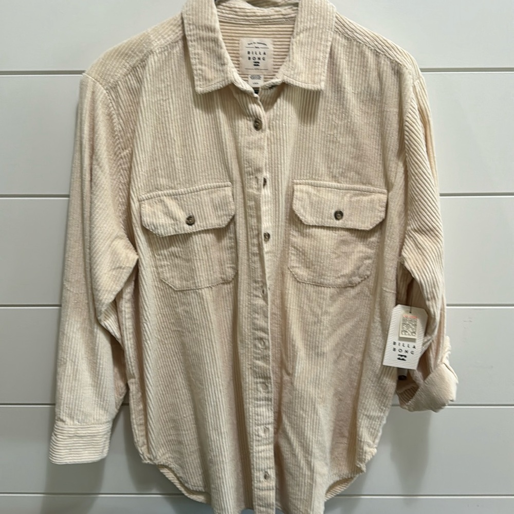 Billabong so stoked corduroy long sleeve